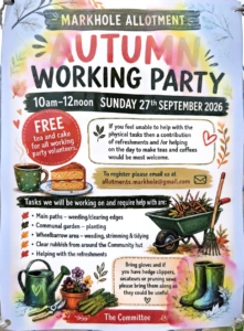 autumn working party 2026